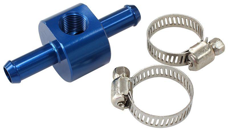Aeroflow Inline 3/8" Barb Adapter with 1/8" Port (AF138-06) AF138-06
