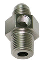 Aeroflow Male NPT to Adapter 3/8" to -6AN with 1/8" Port (AF139-06-08S) AF139-06-08S
