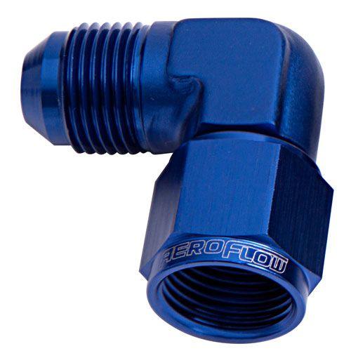 Aeroflow 90° Female/Male Flare Swivel -10AN (AF143-10) AF143-10