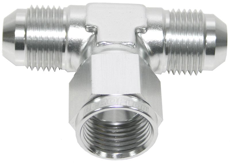 Aeroflow AN Tee Female Swivel On Side -4AN (AF144-04S)