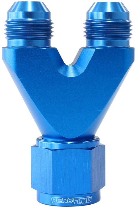 Aeroflow Billet U-Block with Female Flare (AF146-10-08) AF146-10-08
