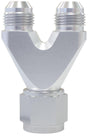 Aeroflow Billet U-Block with Female Flare (AF146-10-08S) AF146-10-08S