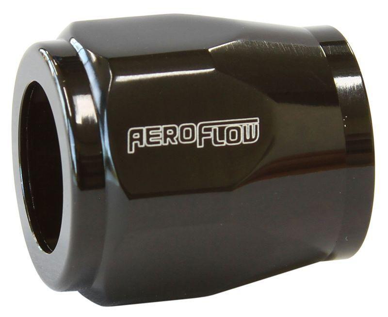Aeroflow Hex Hose Finisher 1/2" (13mm) I.D (AF150-04BLK)