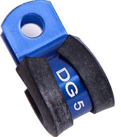 Aeroflow Cushioned P-Clamps 1-3/4" (44.5mm)I.D - Blue Finish (AF158-28) AF158-28