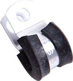 Aeroflow Cushioned P-Clamps 1-7/8" (47.6mm)I.D - Silver Finish (AF158-30S)
