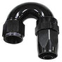 Aeroflow 150 Series Taper One-Piece Full Flow Swivel 180° Hose End -8AN (AF159-08BLK) AF159-08BLK