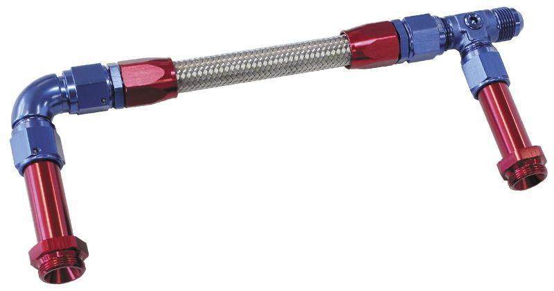 Aeroflow Carburettor Inlet Rail Kit -8AN (241mm) 4150 (AF160-08) AF160-08