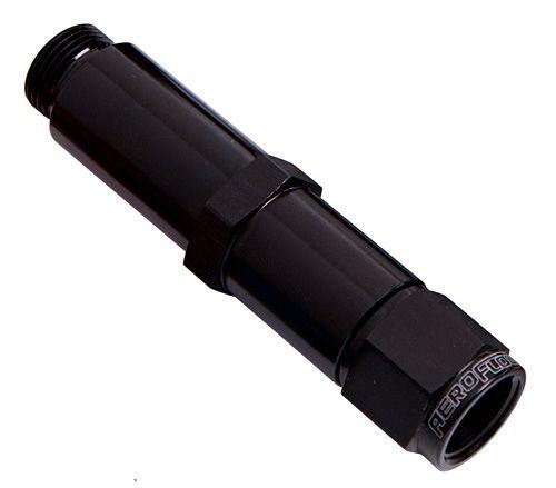 Aeroflow Carburettor Adapter - Female -6AN (AF161-06-1BLK) AF161-06-1BLK