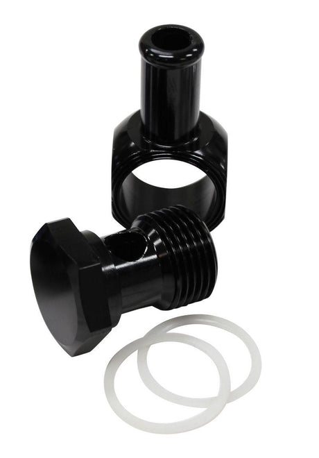 Aeroflow Alloy AN Banjo with Bolt 5/8" to 3/8 Barb (AF164-06BLK) AF164-06BLK