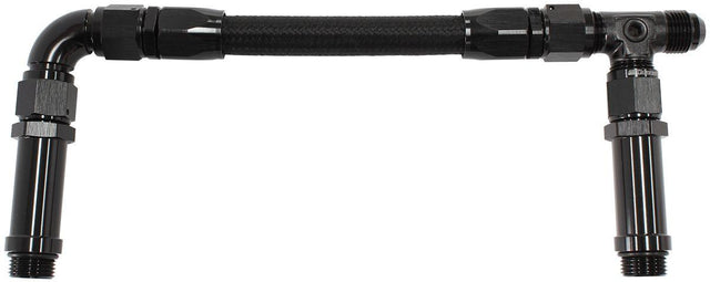 Aeroflow Carburettor Inlet Rail Kit -8AN Ultra HP (AF165-08BLK) AF165-08BLK
