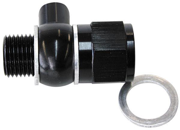 Aeroflow Oil Pressure Adapter (AF166-05-02BLK) AF166-05-02BLK