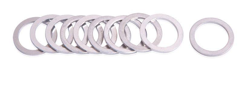 Aeroflow Aluminium Washers, 12.7mm (1/2") I.D, 19mm (3/4") O.D (AF177-05)