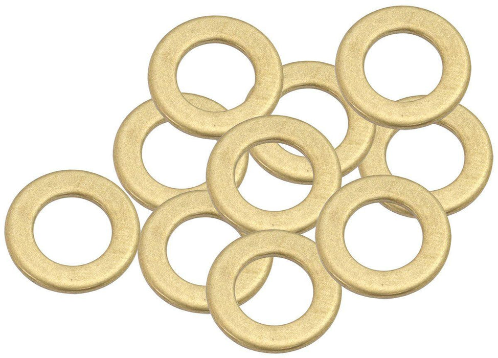 Aeroflow Metric Brass Washers 8mm I.D, 14mm O.D (AF181-08)