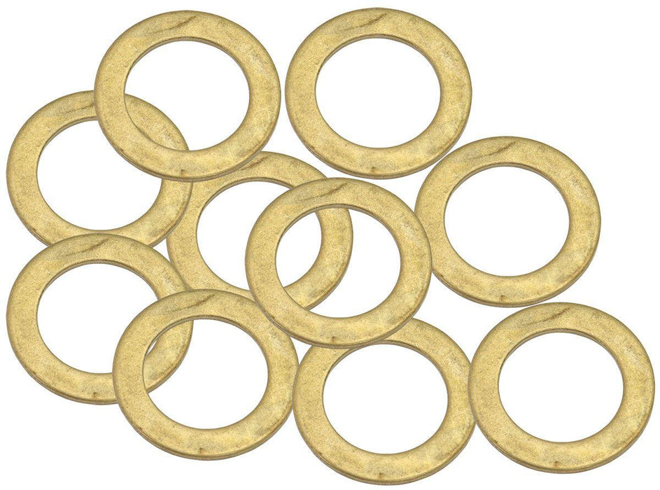 Aeroflow Metric Brass Washers 12mm I.D, 18mm O.D (AF181-12)