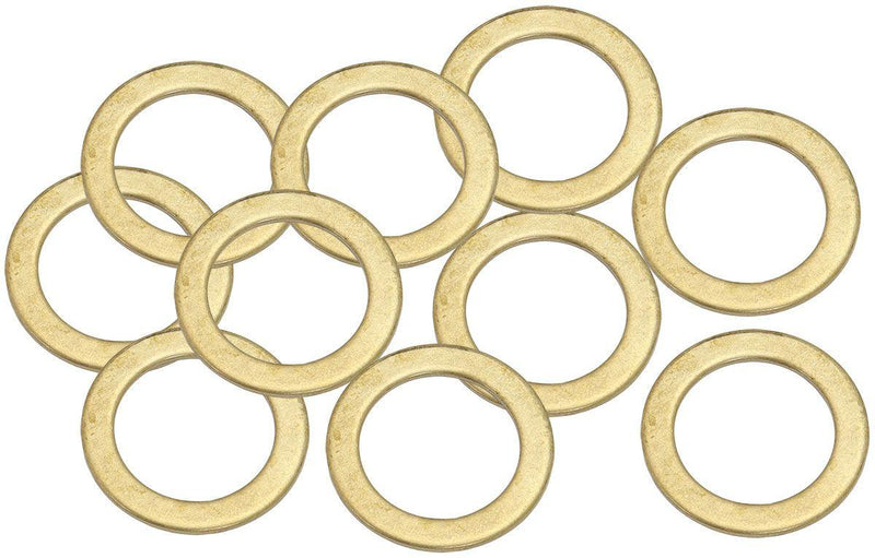 Aeroflow Metric Brass Washers 14mm I.D, 20mm O.D (AF181-14) AF181-14