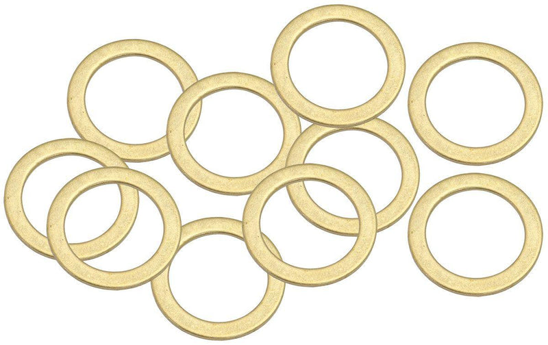 Aeroflow Metric Brass Washers 16mm I.D, 22mm O.D (AF181-16) AF181-16