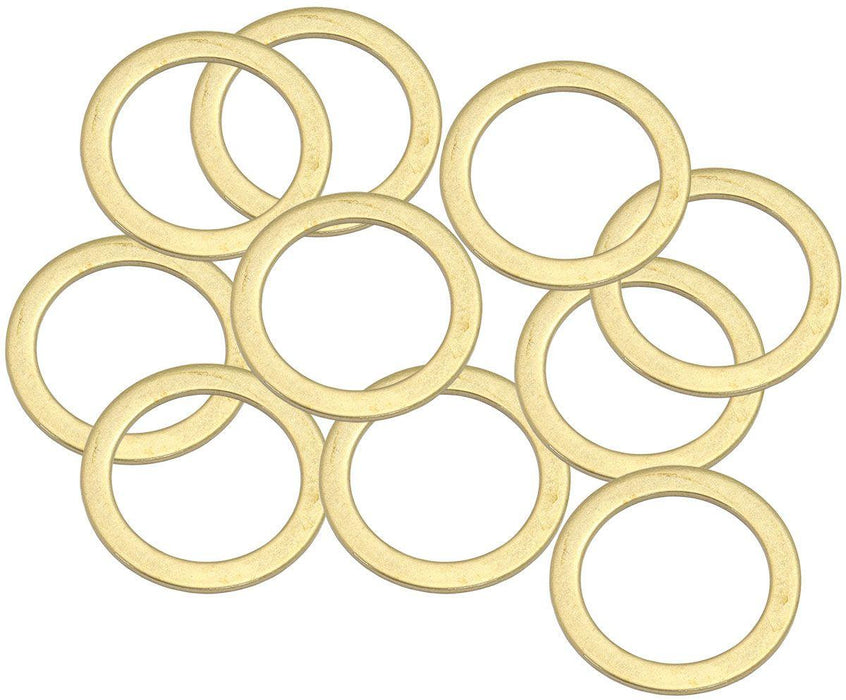 Aeroflow Metric Brass Washers 18mm I.D, 24mm O.D (AF181-18)