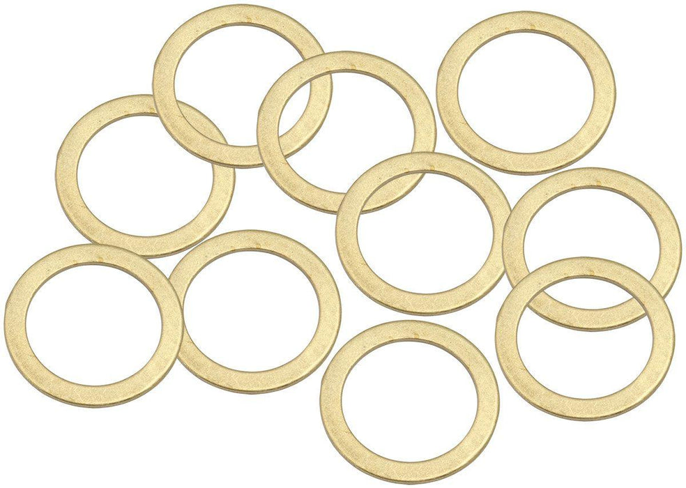 Aeroflow Metric Brass Washers 20mm I.D, 27mm O.D (AF181-20)