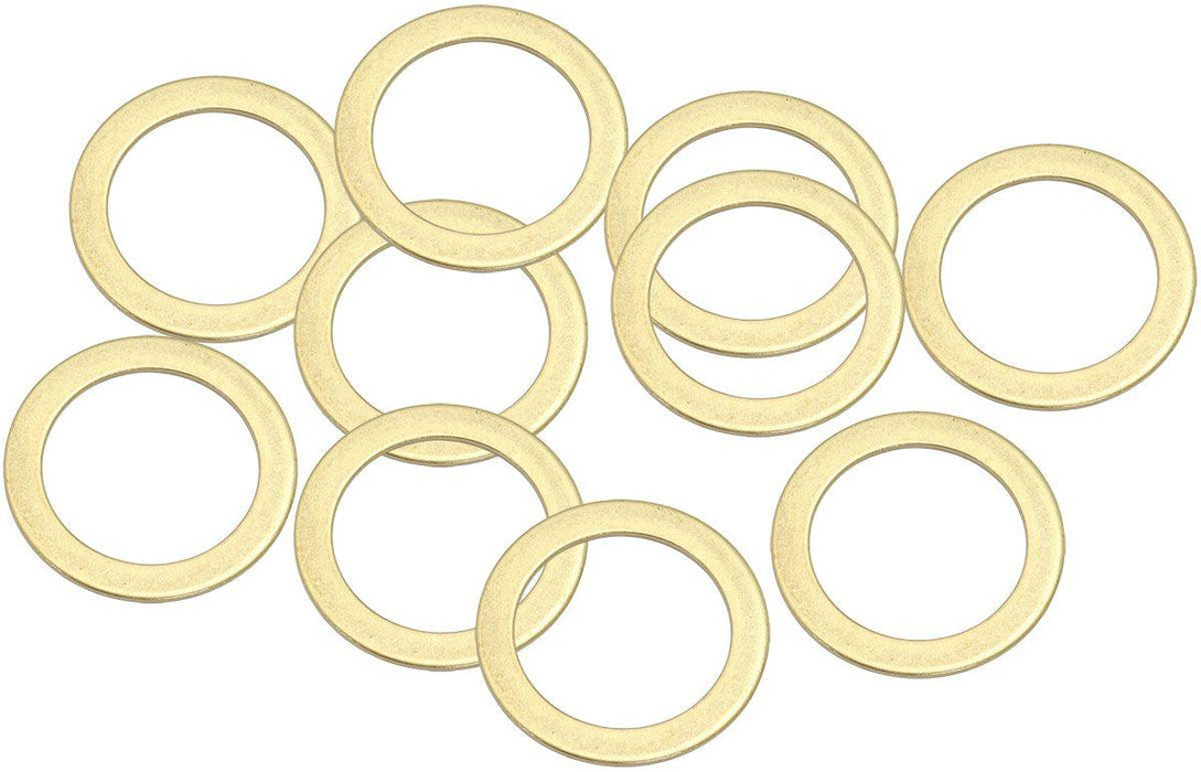 Aeroflow Metric Brass Washers 22mm I.D, 30mm O.D (AF181-22)