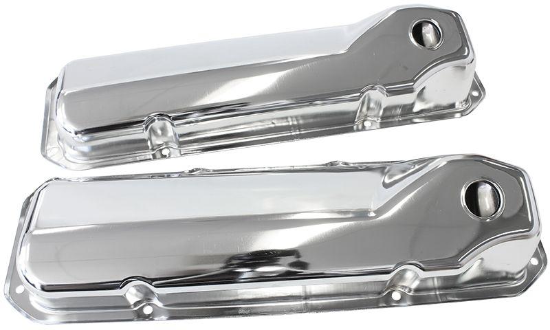 Aeroflow Chrome Steel Valve Covers (AF1821-5051)