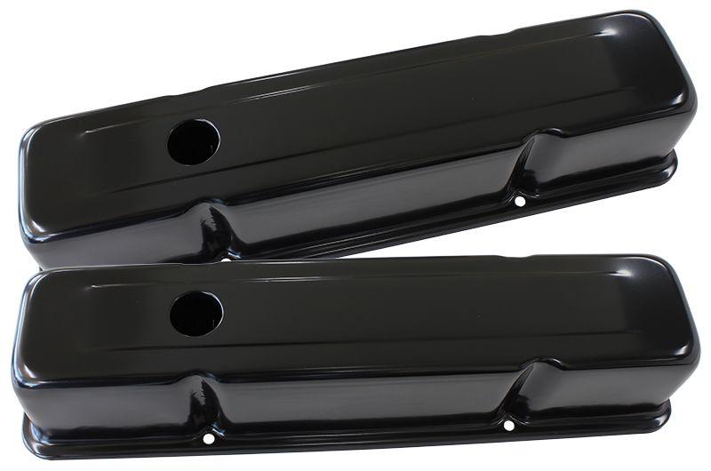 Aeroflow Black Steel Valve Covers (AF1822-5050)