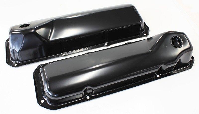 Aeroflow Black Steel Valve Covers (AF1822-5051) AF1822-5051