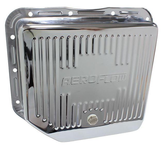 Aeroflow Chrome Transmission Pan (AF1825-3003) AF1825-3003