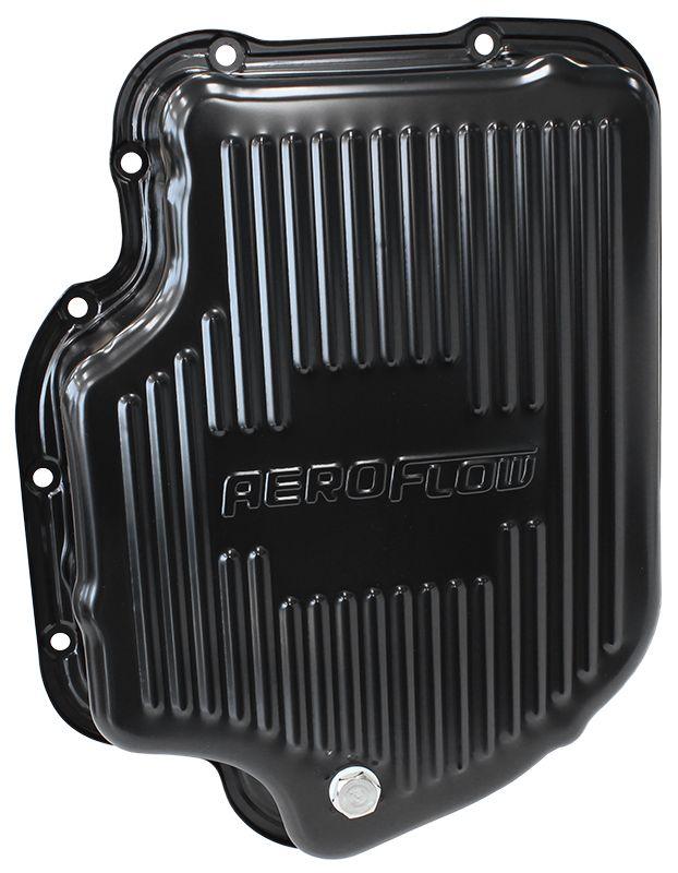 Aeroflow Black Transmission Pan (AF1826-3001) AF1826-3001