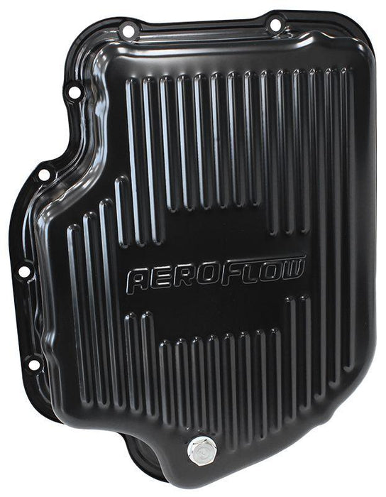 Aeroflow Black Transmission Pan (AF1826-3001)