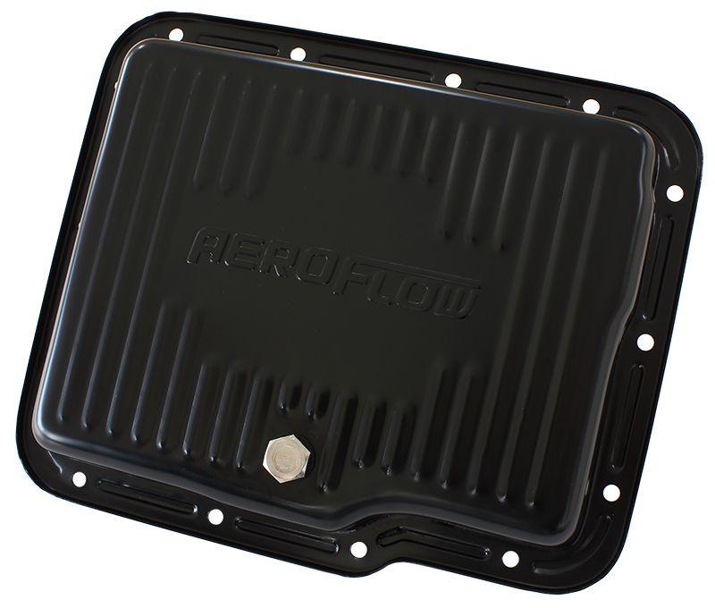 Aeroflow Black Transmission Pan (AF1826-3002) AF1826-3002