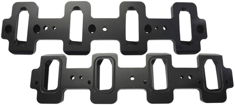Aeroflow GM LS Cathedral Port to Rectangle Port Aluminium Intake Adapters (AF1850-1009) AF1850-1009