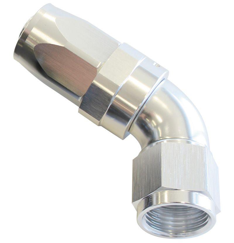 Aeroflow 150 Series Taper One-Piece Full Flow Swivel 60° Hose End -8AN (AF198-08S) AF198-08S