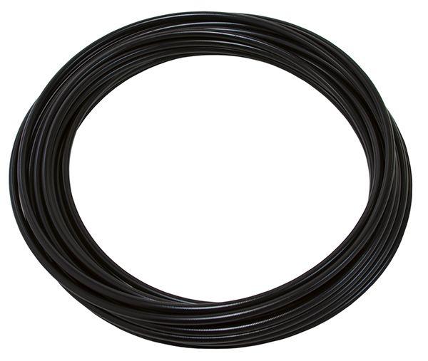 Aeroflow 200 Series PTFE (Teflon®) Black Stainless Steel Coated Braided Hose -3AN (AF200-03-1MBLKC)