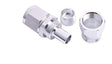 Aeroflow Straight Stainless Steel Hose Ends -4AN (AF201-04-03) AF201-04-03