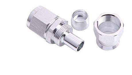 Aeroflow Straight Stainless Steel Hose Ends -4AN (AF201-04-03) AF201-04-03