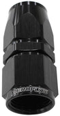 Aeroflow 200 / 570 Series PTFE Straight Hose End -6AN (AF201-06DBLK) AF201-06DBLK