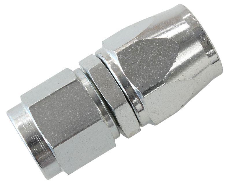 Aeroflow Zinc Coated Steel Straight Hose End -6AN to -6AN (AF201-06S) AF201-06S