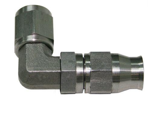 Aeroflow 90° Stainless Steel Hose End -4AN (AF203-04) AF203-04