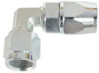 Aeroflow Zinc Coated Steel 90° Hose End -4AN to -4AN (AF203-04S) AF203-04S