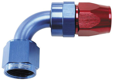 Aeroflow 200 Series PTFE 90° Hose End -8AN (AF203-08D) AF203-08D