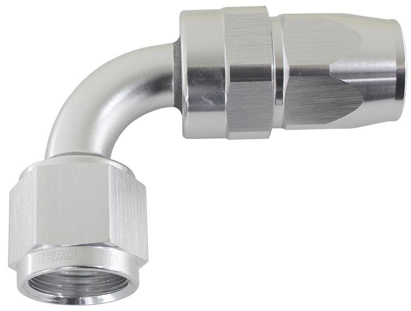 Aeroflow 200 Series PTFE 90° Hose End -10AN (AF203-10DS) AF203-10DS