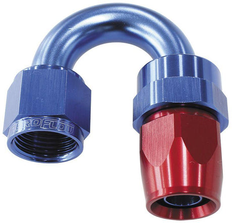 Aeroflow 200 Series PTFE 180° Hose End -3AN (AF206-03D) AF206-03D