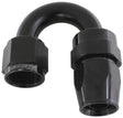Aeroflow 200 Series PTFE 180° Hose End -3AN (AF206-03DBLK) AF206-03DBLK