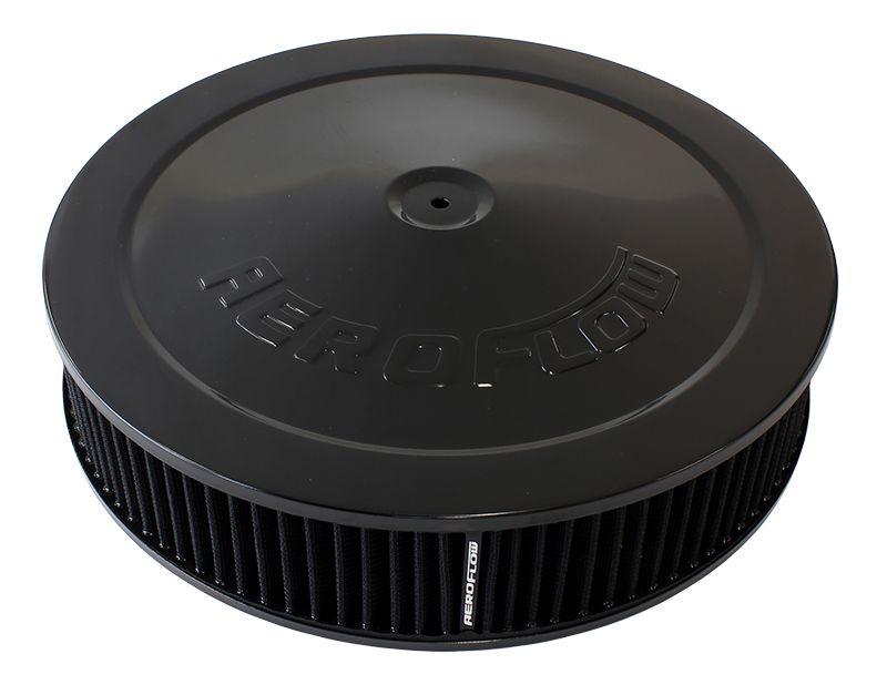 Aeroflow Black Air Filter Assembly with 1-1/8" Drop base (AF2251-1280) AF2251-1280
