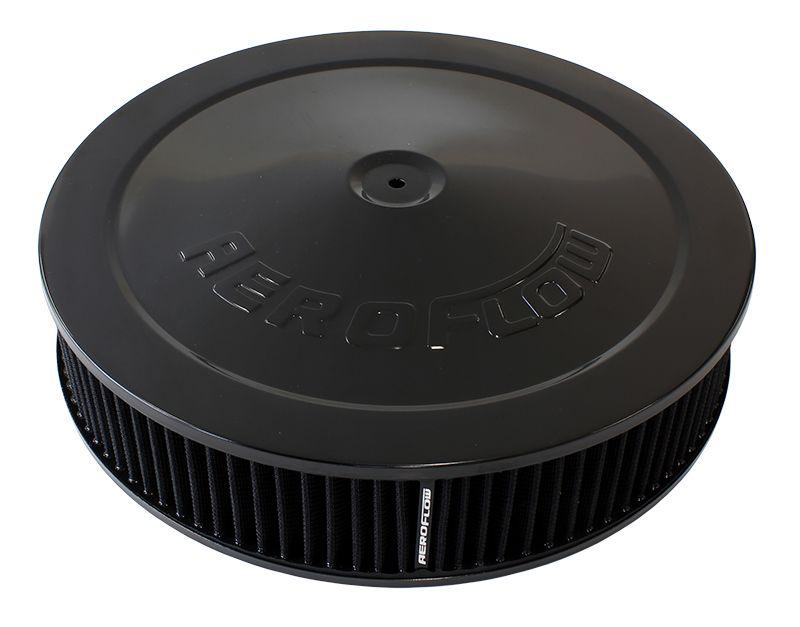 Aeroflow Black Air Filter Assembly with 1-1/8" Drop base (AF2251-1280)