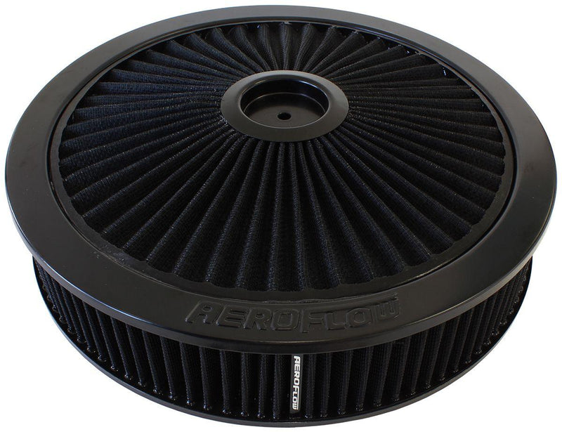 Aeroflow Black Full Flow Air Filter Assembly (AF2251-3079) AF2251-3079