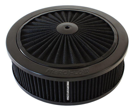 Aeroflow 9" x 2-3/4" Air Filter Assembly, Black (AF2251-3150) AF2251-3150