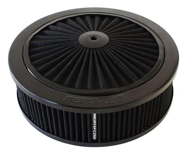 Aeroflow 9" x 2-3/4" Air Filter Assembly, Black (AF2251-3150) AF2251-3150