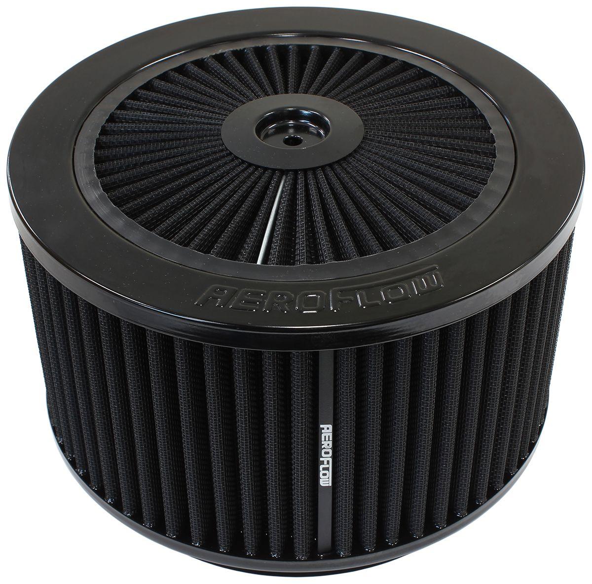 Aeroflow Black Full Flow Air Filter Assembly (AF2251-3155) AF2251-3155
