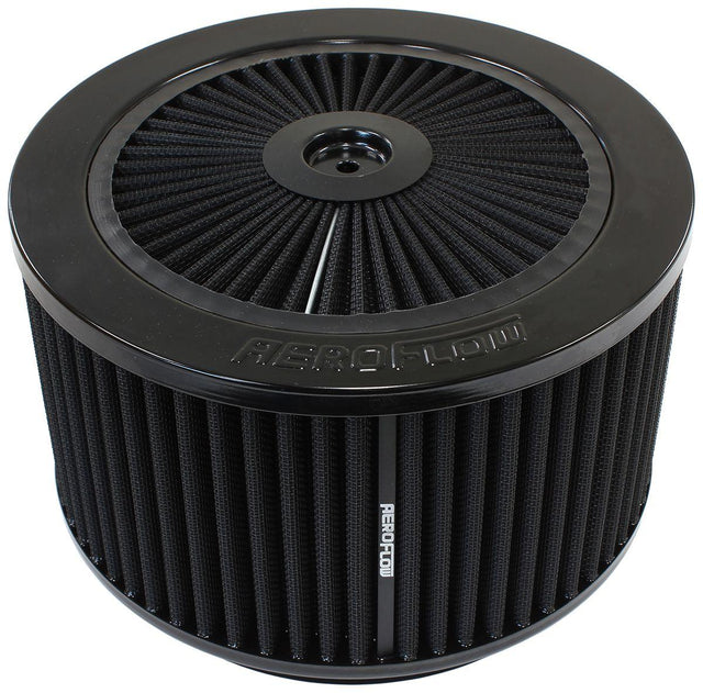 Aeroflow Black Full Flow Air Filter Assembly (AF2251-3155) AF2251-3155